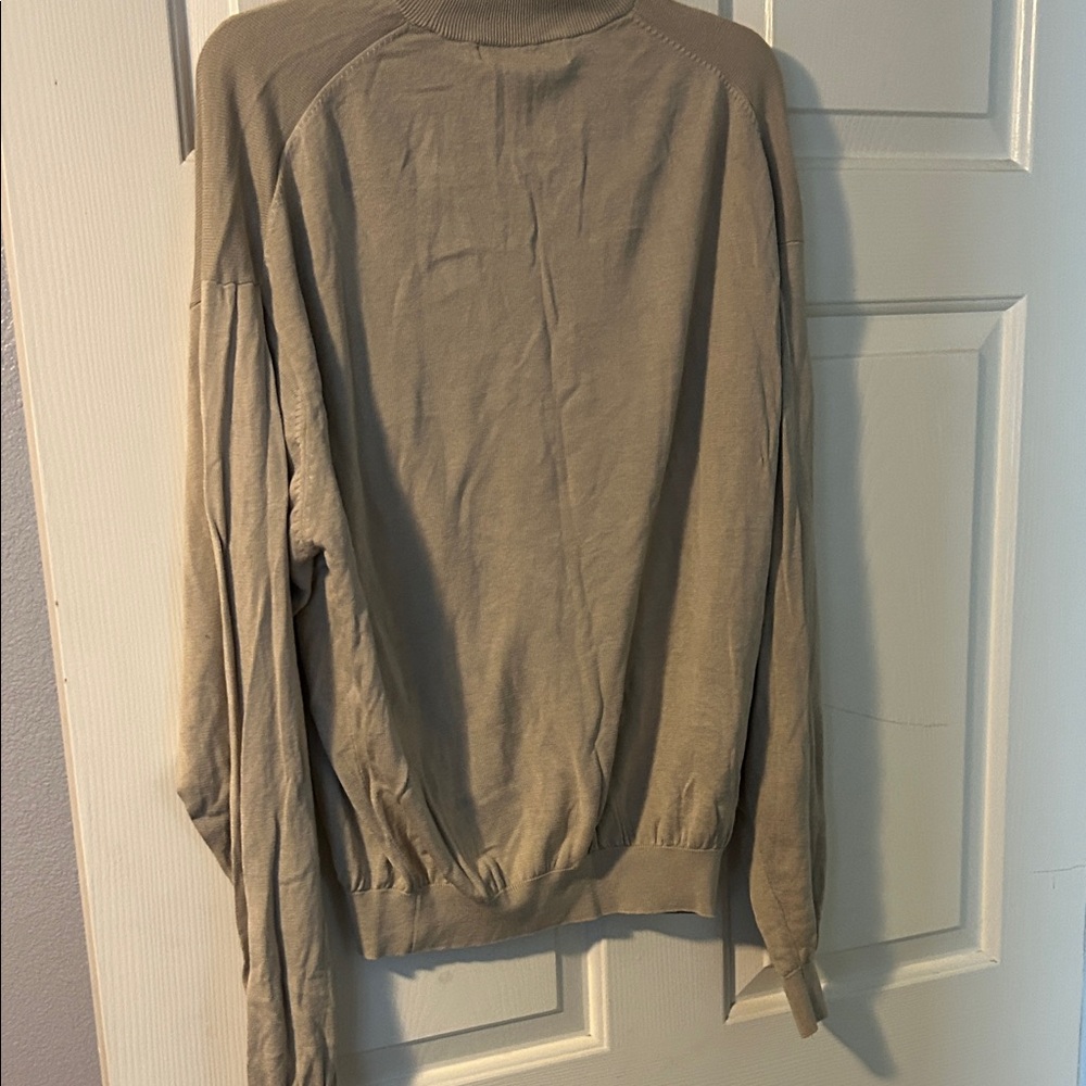 Pronto Uomo Taupe Turtleneck Sweater